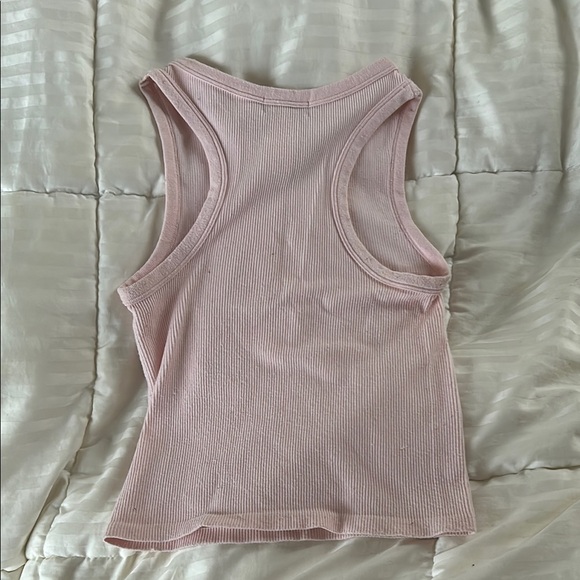 Pink Stretchy Tank Top - Picture 2 of 5